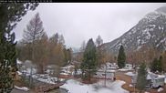 Archived webcam image showing Camping Morteratsch, Engadin on 13 Apr 2026 at 10:51