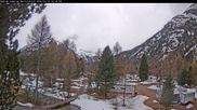 Archiviertes Webcam Bild: Campingplatz Morteratsch, Pontresina am 13.04.2026 um 14:05 Uhr