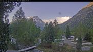 Archiviertes Webcam Bild: Campingplatz Morteratsch, Pontresina am 28.05.2026 um 07:35 Uhr