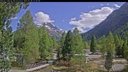 Archiviertes Webcam Bild: Campingplatz Morteratsch, Pontresina am 28.05.2026 um 16:35 Uhr