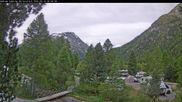 Archived webcam image showing Camping Morteratsch, Engadin on 14 Jun 2026 at 07:41