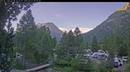 Archived webcam image showing Camping Morteratsch, Engadin on 23 Jun 2026 at 07:08