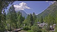 Archived webcam image showing Camping Morteratsch, Engadin on 23 Jun 2026 at 10:08