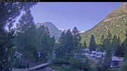 Archiviertes Webcam Bild: Campingplatz Morteratsch, Pontresina am 12.07.2026 um 08:40 Uhr