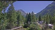 Archiviertes Webcam Bild: Campingplatz Morteratsch, Pontresina am 12.07.2026 um 14:40 Uhr