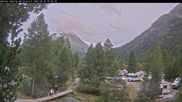 Archiviertes Webcam Bild: Campingplatz Morteratsch, Pontresina am 26.08.2026 um 20:36 Uhr