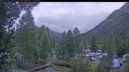 Archived webcam image showing Camping Morteratsch, Engadin on 17 Sep 2026 at 07:56