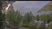 Archived webcam image showing Camping Morteratsch, Engadin on 17 Sep 2026 at 08:56