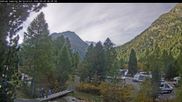 Archived webcam image showing Camping Morteratsch, Engadin on 29 Sep 2026 at 08:35