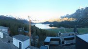 Archiviertes Webcam Bild: Sils im Engadin: Ausblick vom Hotel Waldhaus am 21.05.2026 um 06:47 Uhr