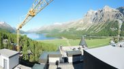 Archiviertes Webcam Bild: Sils im Engadin: Ausblick vom Hotel Waldhaus am 29.05.2026 um 08:35 Uhr