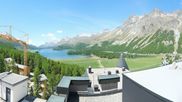 Archiviertes Webcam Bild: Sils im Engadin: Ausblick vom Hotel Waldhaus am 29.05.2026 um 12:35 Uhr