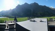 Archiviertes Webcam Bild: Sils im Engadin: Ausblick vom Hotel Waldhaus am 29.05.2026 um 18:35 Uhr