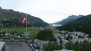 Archived webcam image showing Hotel Waldhaus - Sils on 14 Jun 2026 at 06:05