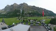 Archived webcam image showing Hotel Waldhaus - Sils on 14 Jun 2026 at 07:05