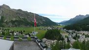 Archived webcam image showing Hotel Waldhaus - Sils on 14 Jun 2026 at 08:05