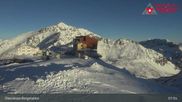 Archiviertes Webcam Bild: Diavolezza: Berghaus und Bergstation am 26 Feb 2026 um 08:05 Uhr
