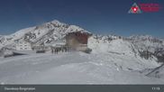 Archived webcam image showing Diavolezza - Top station on 3 Apr 2026 at 11:26