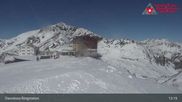 Archived webcam image showing Diavolezza - Top station on 3 Apr 2026 at 13:26