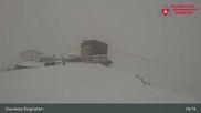 Archiviertes Webcam Bild: Diavolezza: Berghaus und Bergstation am 13.04.2026 um 09:19 Uhr