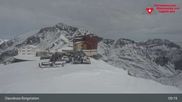 Archived webcam image showing Diavolezza - Top station on 28 Apr 2026 at 09:42