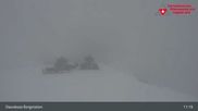 Archived webcam image showing Diavolezza - Top station on 28 Apr 2026 at 11:42