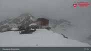 Archived webcam image showing Diavolezza - Top station on 28 Apr 2026 at 17:42