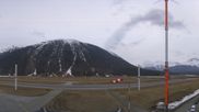 Archiviertes Webcam Bild: Engadin Airport: Flugplatz Panoramakamera am 12.04.2026 um 14:09 Uhr