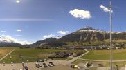 Archived webcam image showing Samedan I - Airport orientation west on 30 Apr 2026 at 14:09