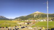 Archiviertes Webcam Bild: Engadin Airport: Flugplatz Panoramakamera am 12.07.2026 um 08:39 Uhr