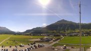 Archiviertes Webcam Bild: Engadin Airport: Flugplatz Panoramakamera am 12.07.2026 um 16:39 Uhr