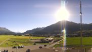 Archived webcam image showing Samedan I - Airport orientation west on 12 Jul 2026 at 18:59