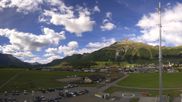 Archived webcam image showing Samedan I - Airport orientation west on 14 Sep 2026 at 12:12