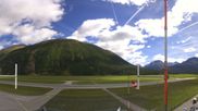 Archived webcam image showing Samedan I - Airport orientation west on 14 Sep 2026 at 14:12