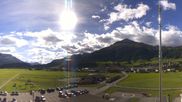 Archived webcam image showing Samedan I - Airport orientation west on 14 Sep 2026 at 16:12