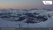 Archiviertes Webcam Bild: Davos: Parsenn-Weissfluhjoch am 26 Feb 2026 um 03:36 Uhr