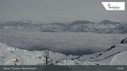 Archiviertes Webcam Bild: Davos: Parsenn-Weissfluhjoch am 12.04.2026 um 08:09 Uhr