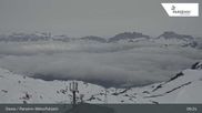 Archiviertes Webcam Bild: Davos: Parsenn-Weissfluhjoch am 12.04.2026 um 09:09 Uhr