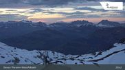 Archived webcam image showing Davos Klosters: Weissfluhjoch (2260 m) on 9 May 2026 at 03:59