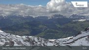 Archived webcam image showing Davos Klosters: Weissfluhjoch (2260 m) on 11 Jun 2026 at 15:07