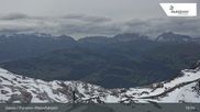 Archived webcam image showing Davos Klosters: Weissfluhjoch (2260 m) on 11 Jun 2026 at 19:07