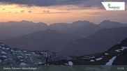 Archived webcam image showing Davos Klosters: Weissfluhjoch (2260 m) on 23 Jun 2026 at 01:49