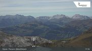 Archiviertes Webcam Bild: Davos: Parsenn-Weissfluhjoch am 26.08.2026 um 17:35 Uhr