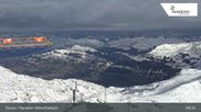 Archived webcam image showing Davos Klosters: Weissfluhjoch (2260 m) on 25 Oct 2026 at 09:27