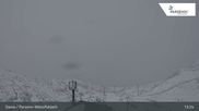 Archived webcam image showing Davos Klosters: Weissfluhjoch (2260 m) on 25 Oct 2026 at 13:27