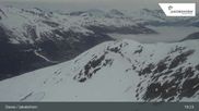 Archiviertes Webcam Bild: Davos: Jakobshorn (2590 m) am 12.04.2026 um 19:10 Uhr
