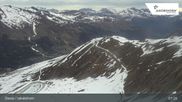 Archived webcam image showing Jakobshorn mountain (2590 m) on 4 May 2026 at 07:03