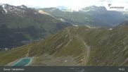 Archived webcam image showing Jakobshorn mountain (2590 m) on 14 Jun 2026 at 15:53