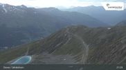 Archived webcam image showing Jakobshorn mountain (2590 m) on 18 Jun 2026 at 03:46