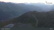 Archived webcam image showing Jakobshorn mountain (2590 m) on 12 Jul 2026 at 05:36
